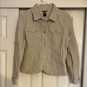 GAP Women's Tan Denim Jacket